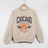 Chicago Football Crewneck Sweatshirt | 1920 Helmet Graphic by Hey Jude Graphic Tees