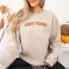 Cozy Vibes Fall Sweatshirt by Adorb Custom Tees