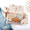 Turkey Gravy Beans & Rolls Sweatshirt – Funny Thanksgiving Casserole Crewneck by Adorb Custom Tees