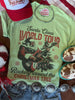 Santa Claus World Tour Graphic Tee by Wild Junkie
