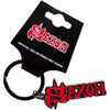 Saxon Red Logo [Keychain] by Rock Band Apparel