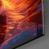 Phoenix Glass Wall Art || Designers Collection by Insigneart USA