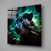 Panther Glass Wall Art || Designers Collection by Insigneart USA