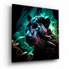 Panther Glass Wall Art || Designers Collection by Insigneart USA