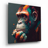 Ape the Thinker Glass Wall Art || Designers Collection by Insigneart USA