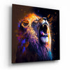 Roaring Lion Glass Wall Art || Designers Collection by Insigneart USA