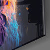 Roaring Lion Glass Wall Art || Designers Collection by Insigneart USA