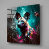 Forest Dog Glass Wall Art || Designers Collection by Insigneart USA