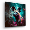 Forest Dog Glass Wall Art || Designers Collection by Insigneart USA