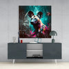 Forest Dog Glass Wall Art || Designers Collection by Insigneart USA