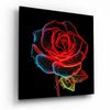 Rose Glass Wall Art by Insigneart USA