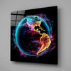 World Glass Wall Art by Insigneart USA