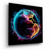 World Glass Wall Art by Insigneart USA
