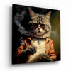 The Coolest Cat V2 Glass Wall Art by Insigneart USA