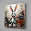 Rabbit Glass Wall Art by Insigneart USA