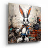 Rabbit Glass Wall Art by Insigneart USA