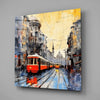 Istiklal Street Glass Wall Art by Insigneart USA