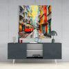 Tram Glass Wall Art by Insigneart USA