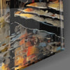 Istanbul Glass Wall Art by Insigneart USA