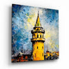 Galata Tower Glass Wall Art by Insigneart USA