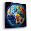 Earth Glass Wall Art|| Designer's Collection by Insigneart USA