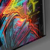 Neon Mickey Glass Wall Art|| Designer's Collection by Insigneart USA