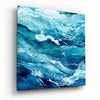 Waves Glass Wall Art|| Designer's Collection by Insigneart USA