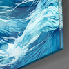 Waves Glass Wall Art|| Designer's Collection by Insigneart USA