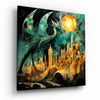Dragon Glass Wall Art|| Designer's Collection by Insigneart USA