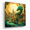 Dragon Glass Wall Art|| Designer's Collection by Insigneart USA