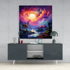 Dreamland Glass Wall Art|| Designer's Collection by Insigneart USA