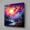 Dreamland Glass Wall Art|| Designer's Collection by Insigneart USA