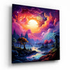 Dreamland Glass Wall Art|| Designer's Collection by Insigneart USA