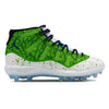 "Seattle" Jordan 11 Retro TD Football Cleats by Stadium Custom Kicks