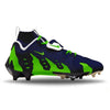 "Seattle" Nike Vapor Edge 360 DT 96 'Diamond Turf' Cleats by Stadium Custom Kicks