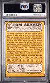 Graded 1968 Topps Tom Seaver #45 All Star Rookie Baseball Card PSA 5 EX
