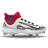 "Seoul" Nike Alpha Huarache Elite 4 Mid Cleats by Stadium Custom Kicks