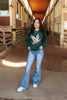 Sequin Duck Camo Patch Sweatshirt by Wild Junkie