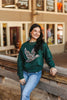 Sequin Duck Camo Patch Sweatshirt by Wild Junkie