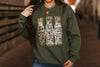 Sequin Hunting Duck Calls Patch Sweatshirt by Wild Junkie
