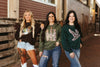 Sequin Duck Camo Patch Sweatshirt by Wild Junkie