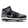 "Shadow" Jordan 1 Retro Cleats by Stadium Custom Kicks