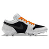 "Shadow Strike” Jordan 1 Vapor Edge Low Cleats by Stadium Custom Kicks