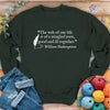 Shakespeare’s Knit Wits Sweatshirt by YarnMerch