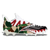 "Shark Camo" Adidas Adizero 11.0 Football Cleats by Stadium Custom Kicks