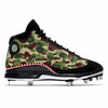 "Shark Camo" Jordan 13 Retro Cleats by Stadium Custom Kicks