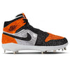"Shattered Backboard Crystals" Jordan 1 Retro Cleats by Stadium Custom Kicks