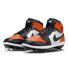 "Shattered Backboard" Jordan 1 Retro Cleats by Stadium Custom Kicks
