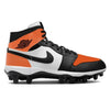 "Shattered Backboard” Jordan 1 TD Cleats by Stadium Custom Kicks