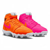 "Sherbet Mismatch" Jordan 1 Kids' Multisport Cleats by Stadium Custom Kicks